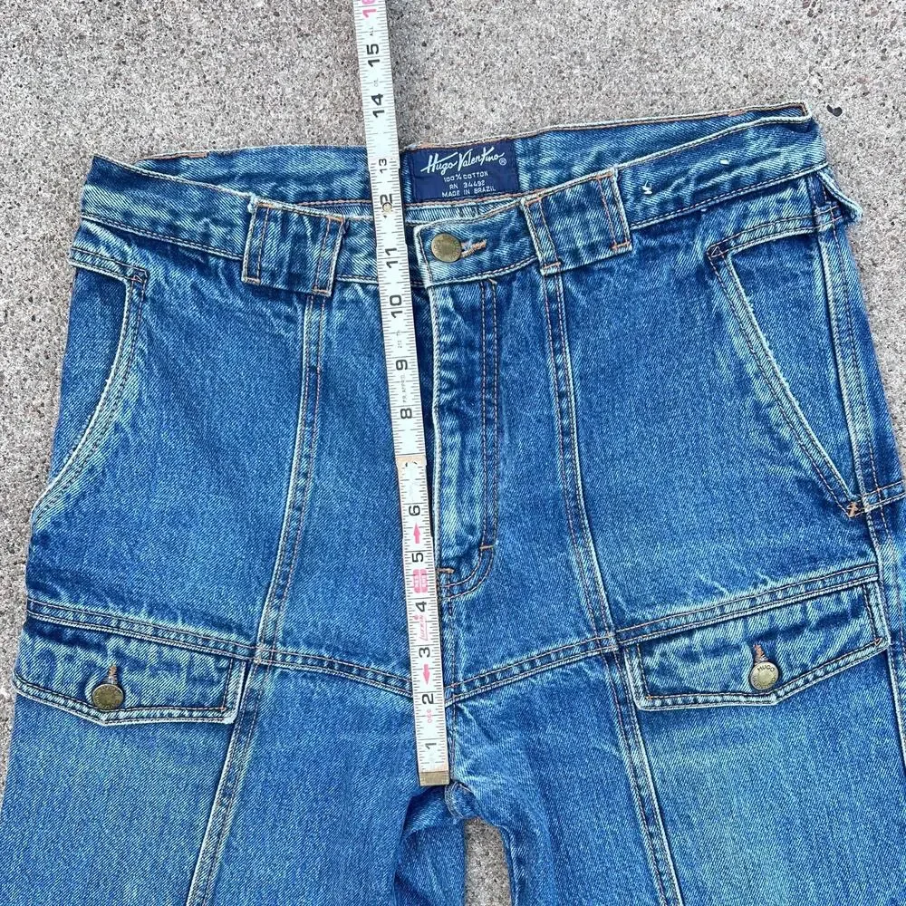 Vintage Hugo Valentino Jeans 30 x 31 | Straight Utility Carpenter Skater Baggy